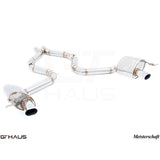 GTHAUS GT Racing Exhaust (Includes SUS SR Pipes) Stainless for 2013-2019 Mercedes-Benz SL63 AMG(ME1521200)