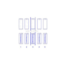 Load image into Gallery viewer, King Engine Bearings Main Bearing Set for 1969-1983 Ford F-100 (MB 529SI 001)