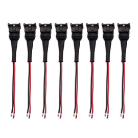 Blox Racing Injector Pigtail, Denso Female - Set of 8 (BXFU-00604-DE-8)