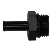 Load image into Gallery viewer, DeatschWerks 10AN ORB Male to 3/8in Male Barb Fitting - Anodized Matte Black(6-02-0514-B)