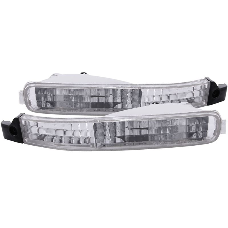 ANZO USA 1992-1993 Honda Accord Euro Parking Lights Chrome (511007)