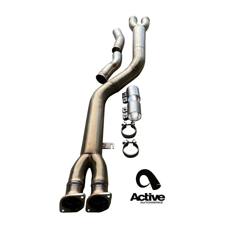 Active Autowerke X3M / X4M Signature single mid - pipe (11-102)