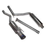 Injen 06-09 Civic Si Coupe Only 60mm Cat-back Exhaust w/ Titanium Tip (SES1578TT)