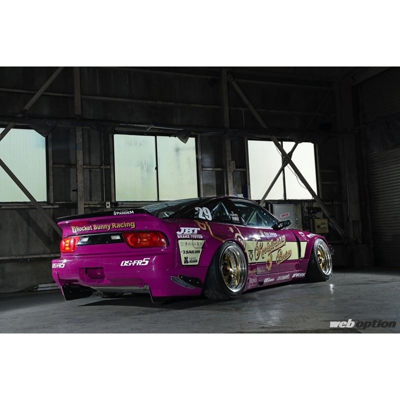 GReddy PANDEM 180SX Hatchback V3 Widebody Aero Kit with Wing (66920360)