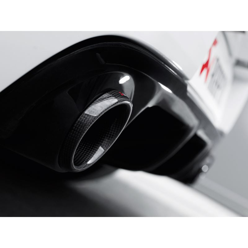 Akrapovic 10-16 Renault Megane Coupe RS Evolution Line Cat Back (Titanium) w/ Carbon Tips (S-RE/T/1)