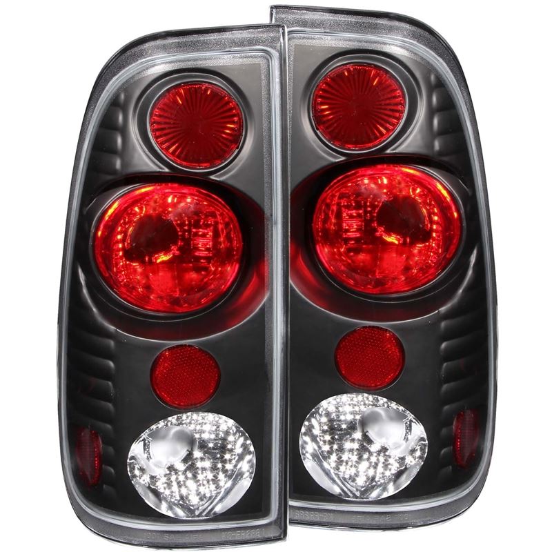 ANZO USA 1997-2003 Ford F-150 Taillights Black G2 (211065)