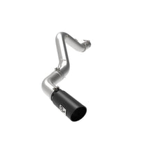 Load image into Gallery viewer, aFe Large Bore-HD 5 IN 409 Stainless Steel DPF-Back Exhaust System w/Black Tip(td)L5P(49-44125-B)