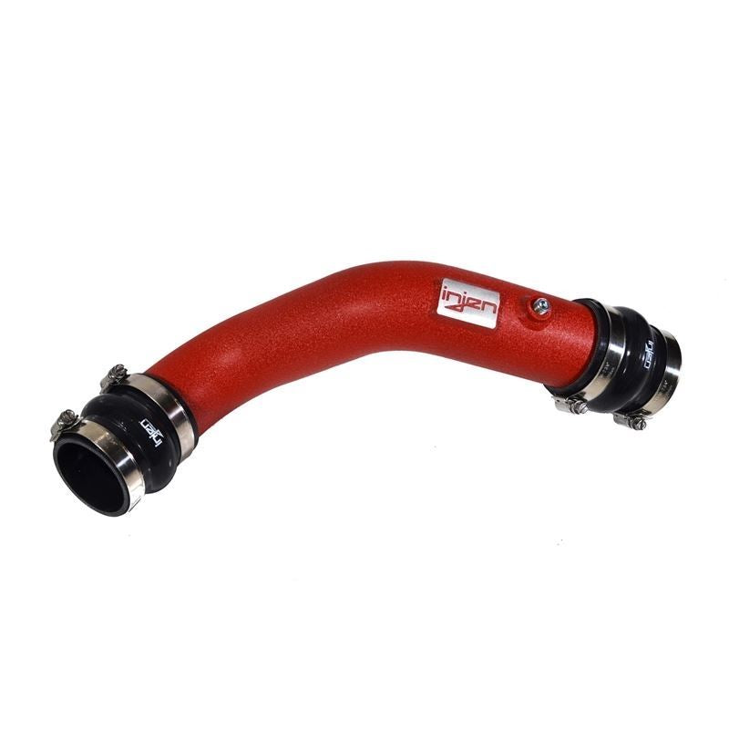 Injen 17-18 Honda Civic Type-R Aluminum Intercooler Piping Kit - Wrinkle Red (SES1582ICPWR)