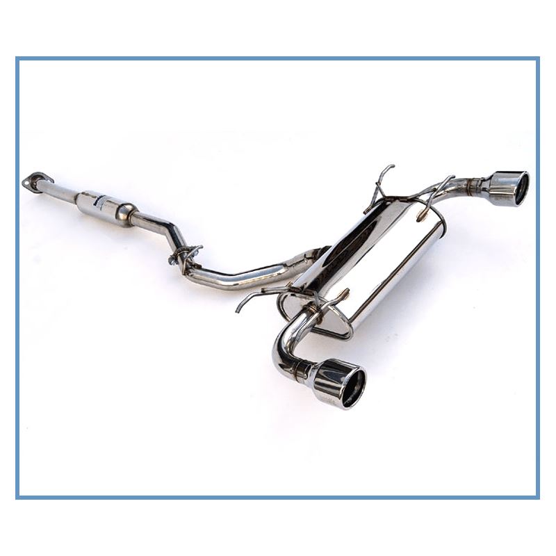 Invidia Subaru BRZ / Scion FRS Q300 w/ Rolled SS Tips Cat- Back Exhaust (HS12SSTG3S)