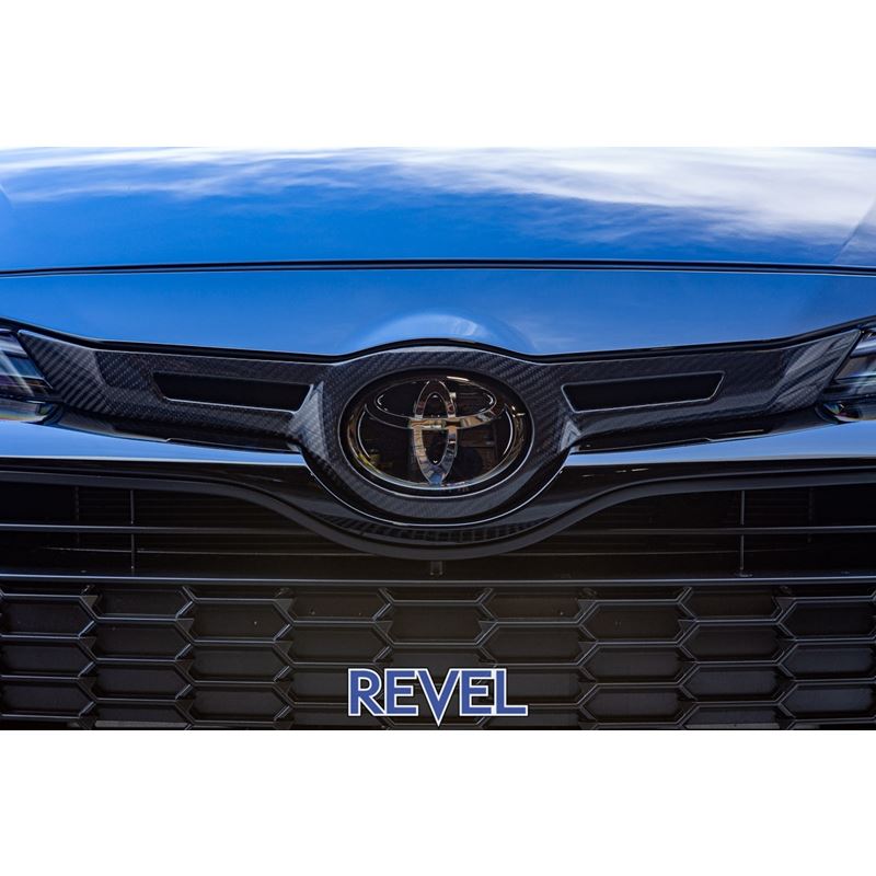 Revel GT Dry Carbon Front Upper Duct Cover for 2023 Toyota GR Corolla *1 PCS (1TR4GT0DT01)