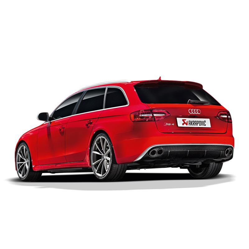 Akrapovic 17-19 Alfa Romeo Giulia Quadrifoglio Evolution Line Cat Back (Titanium) (S-AR/TI/1H)