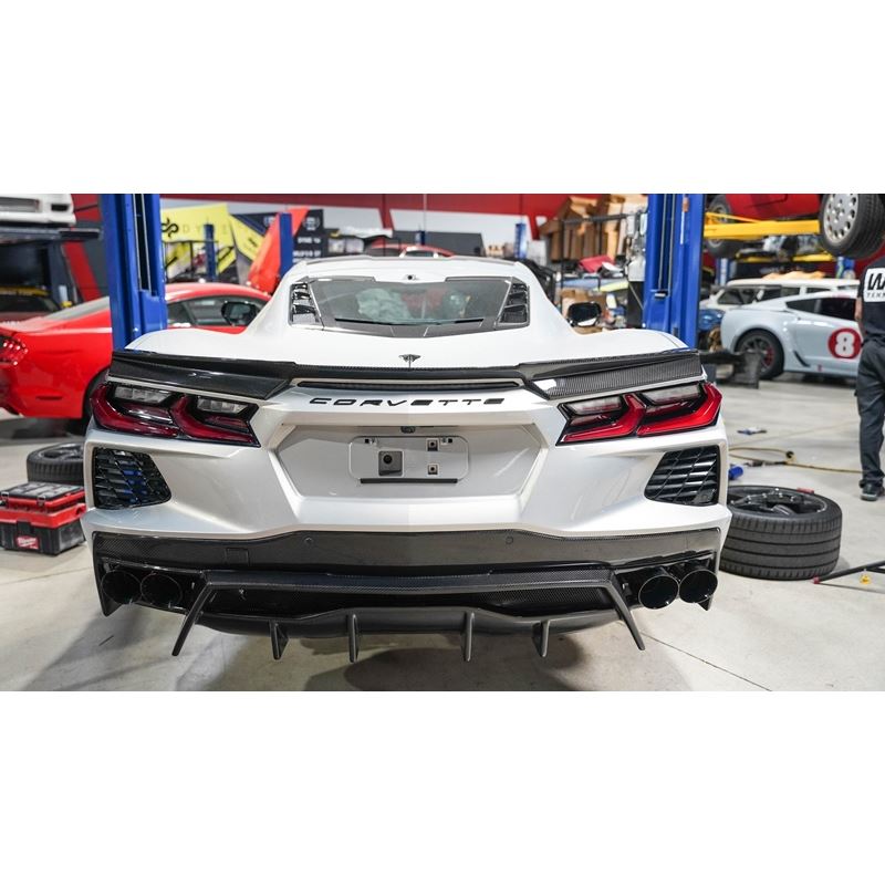 APR Performance Chevrolet Corvette C8 Rear Spoiler Delete 2020-2023 (AS-106821)