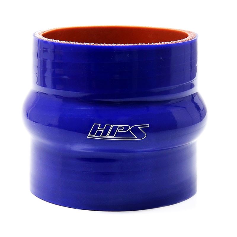 HPS 2.75" ID, 6" Long High Temp 4 ply Reinforced Silicone Hump Coupler Hos (HTSHC-275-L6-BLUE)