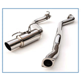 Invidia 08+ WRX Hatch / 08 STi 76mm RACING Titanium Tip Cat-back Exhaust (HS08SW5GRT)