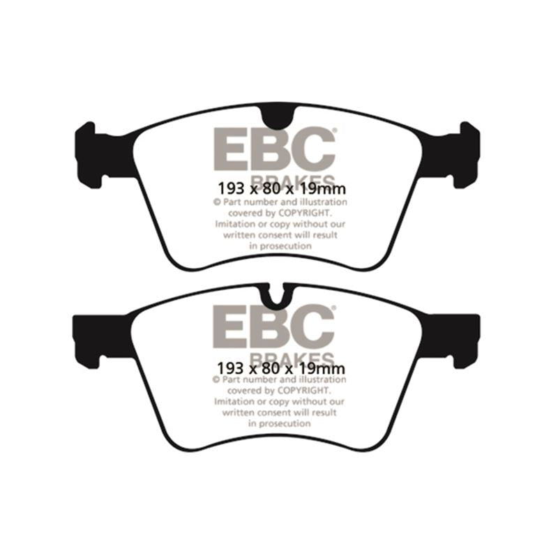 EBC Redstuff Ceramic Low Dust Brake Pads (DP31860C)