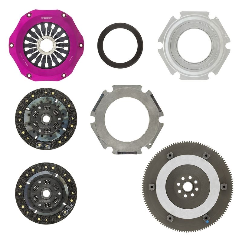 EXEDY Racing Clutch Hyper Twin Organic Clutch Kit (FM022SDF)