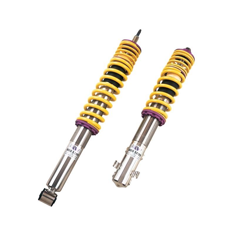 KW Suspension Coilover Kit V1 for VW Golf II / Jetta II (19E) 2WD all engines (10280003)