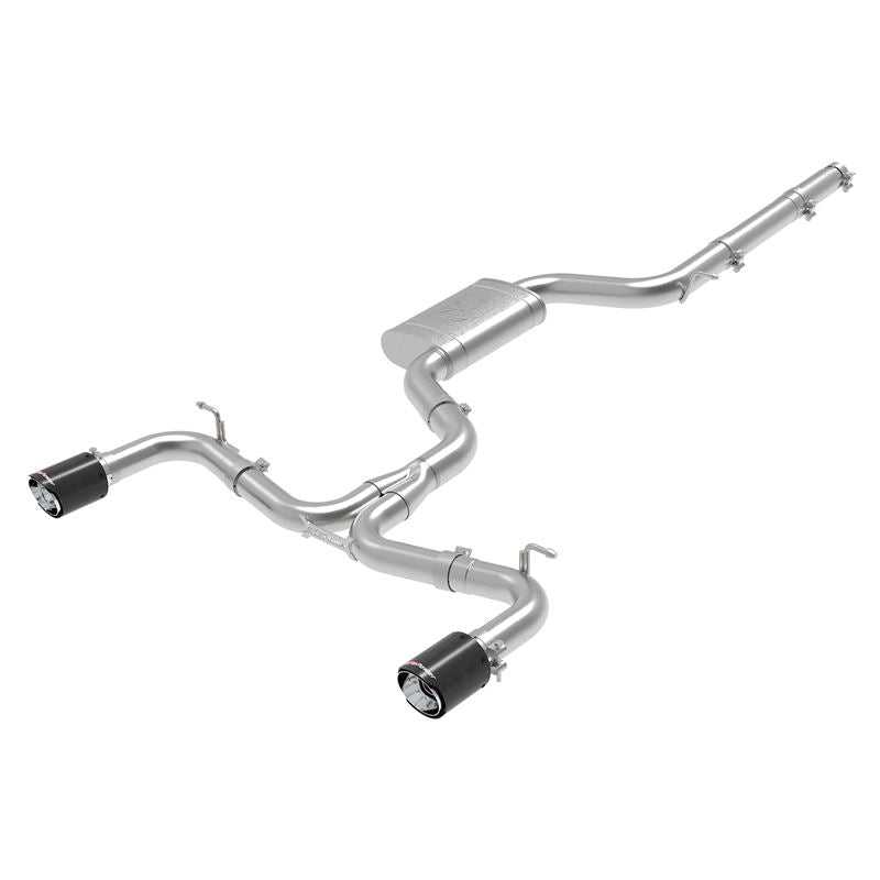 aFe MACH Force-Xp 3 IN to 2-1/2 IN Stainless Steel Cat-Back Exhaust System Carbon (49-36422-C)