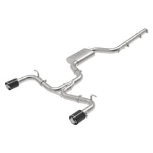 Load image into Gallery viewer, aFe MACH Force-Xp 3 IN to 2-1/2 IN Stainless Steel Cat-Back Exhaust System Carbon (49-36422-C)