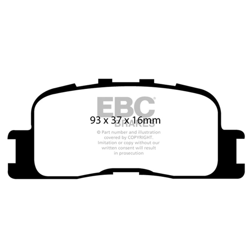 EBC Redstuff Ceramic Low Dust Brake Pads (DP31716C)