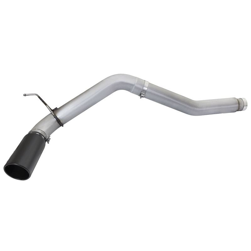 aFe ATLAS 5 IN Aluminized Steel DPF-Back Exhaust System w/Black Tip (49-06112-B)