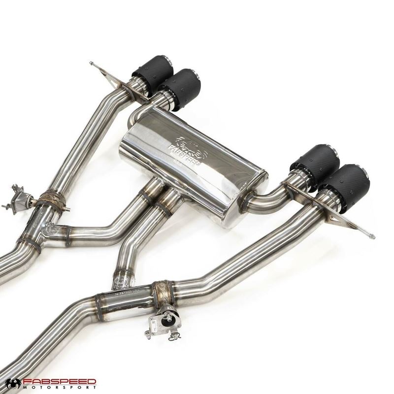 Fabspeed M3/M4 (G80/G82) Supersport X-Pipe Valvetronic Exhaust System (21+) (FS.BMW.G8X.VLVMPP)