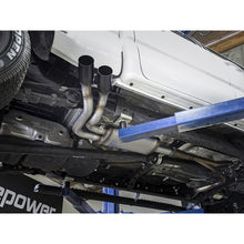 Load image into Gallery viewer, aFe Rebel Series 3 IN Cat-Back Exhaust System w/ Dual Mid-Side Exit Black Tips (49-46032-B)