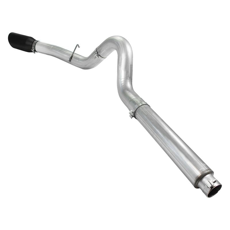 aFe ATLAS 5 IN Aluminized Steel DPF-Back Exhaust System w/Black Tip (49-03054-B)