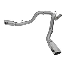 Load image into Gallery viewer, aFe Large Bore-HD 4 IN 409 Stainless Steel DPF-Back Exhaust System w/Polished Tip (49-44080-P)