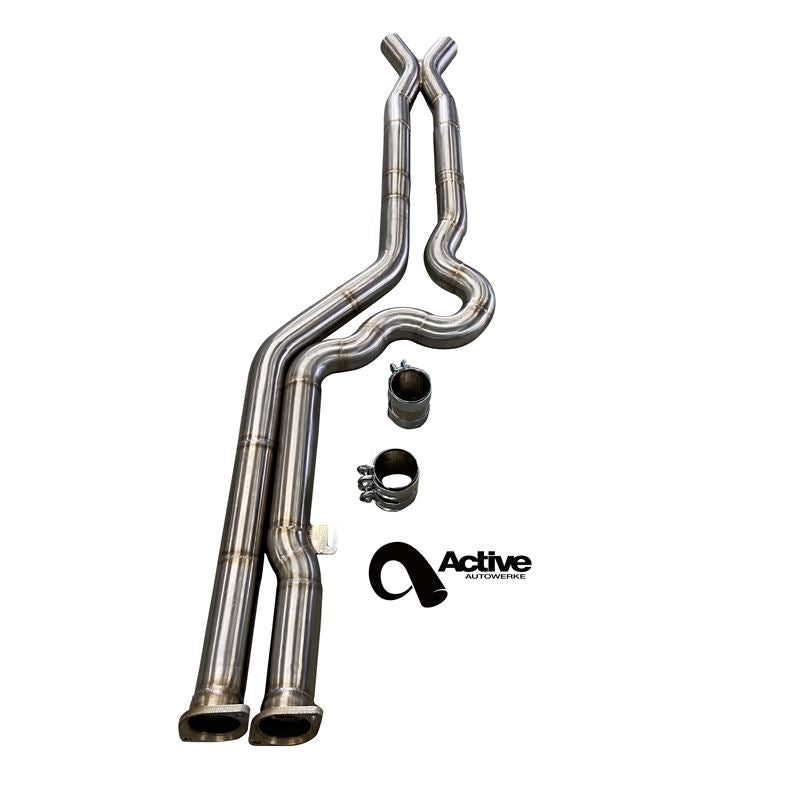 Active Autowerke X3M / X4M Signature Equal Length mid - pipe (11-121)