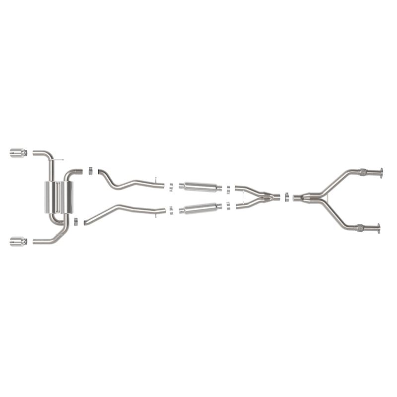 aFe Takeda 304 Stainless Steel Cat-Back Exhaust System (49-36136-P)