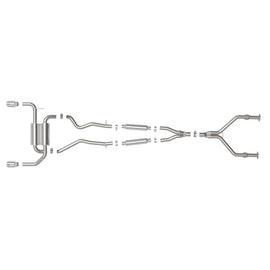 aFe Takeda 304 Stainless Steel Cat-Back Exhaust System (49-36136-P)