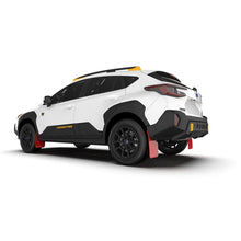 Load image into Gallery viewer, Rally Armor Red Mud Flap/White Logo for 2024 Crosstrek Wilderness (MF116-UR-RD-WH)