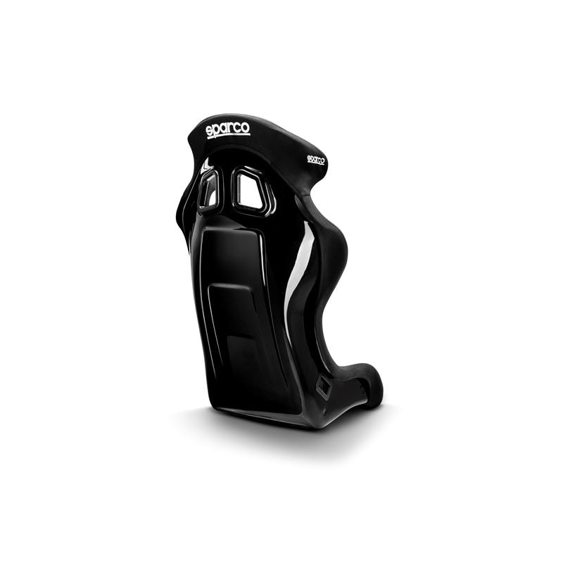 Sparco Pilot QRT Racing Seats, Black/Black Cloth with Black Stitch (008018RNR)