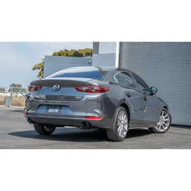 Borla S-Type Axle Back Exhaust w/ 4in Black Tips for 19-23 Mazda 3 / 21-23 Mazda 3 Turbo (11982BC)