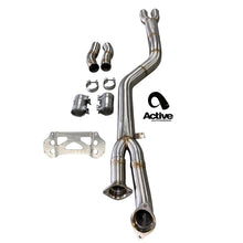 Load image into Gallery viewer, Active Autowerke Signature Single Mid - Pipe (W/ G - Brace) - BMW / G8x M3 / M4 (11-095)