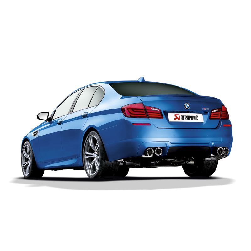 Akrapovic 11-17 BMW M5 (F10) Evolution Line Cat Back (Titanium) (Req. Tips) (ME-BM/T/4)