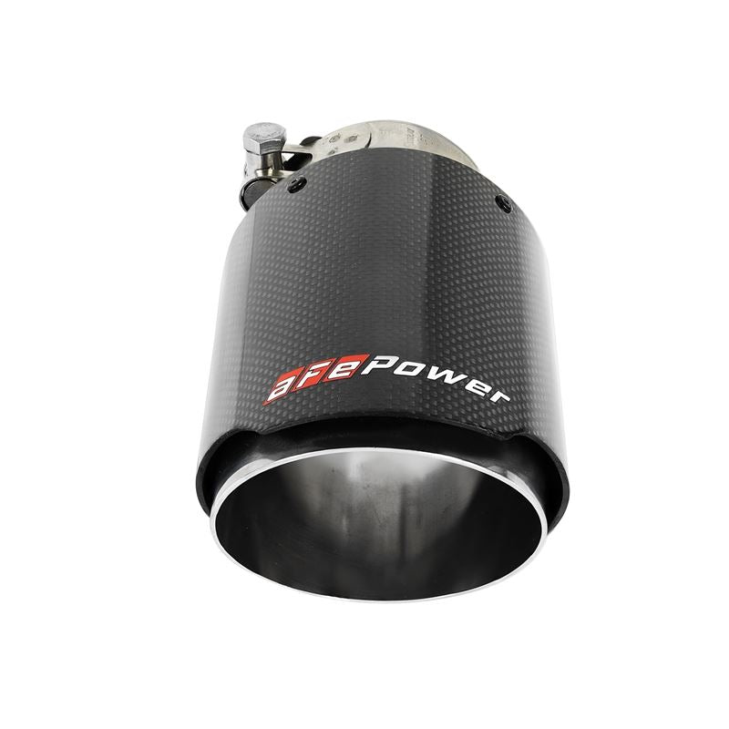 aFe MACH Force-Xp 304 Stainless Steel Clamp-on Exhaust Tip Carbon Fiber (49T25404-C07)