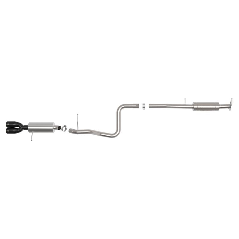 Takeda Cat-Back Exhaust System for 2014-2019 Ford Fiesta(49-33140-B)