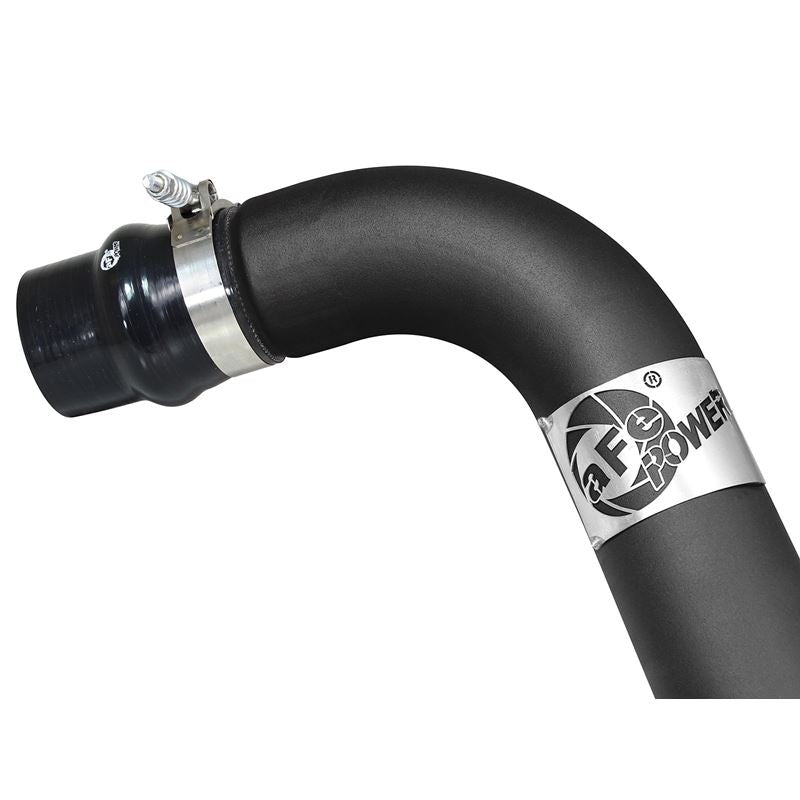 aFe BladeRunner 3 IN Aluminum Hot Charge Pipe Black (46-20046)