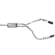 Load image into Gallery viewer, aFe MACH Force-Xp 3 IN Stainless Steel Cat-Back Exhaust System w/ Dual Black Tips (49-42059-B)