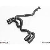 GTHAUS Super Light GT Racing Exhaust Titanium for 2011 BMW 1 Series M(BM0132404)