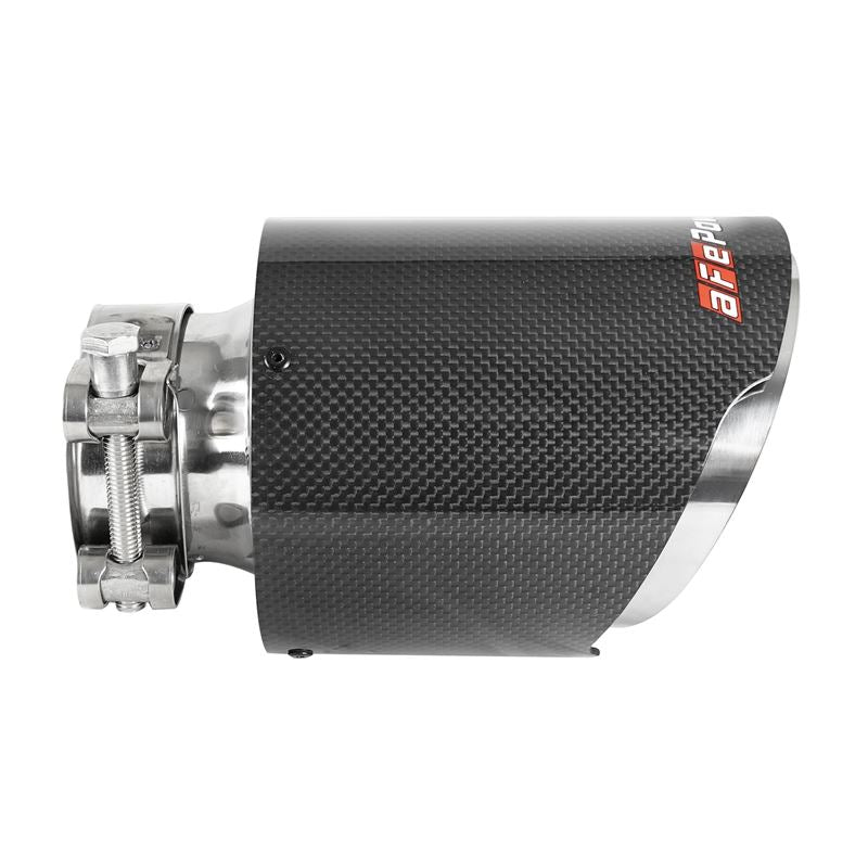 aFe MACH Force-Xp 304 Stainless Steel Clamp-on Exhaust Tip Carbon Fiber (49T25454-C07)