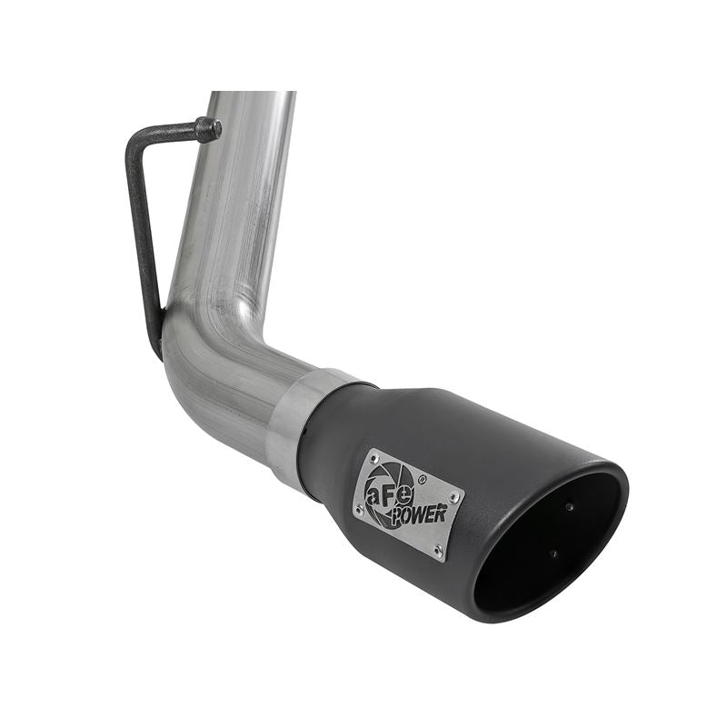 aFe MACH Force-Xp 3 IN 409 Stainless Steel Cat-Back Exhaust System w/Black Tip (49-44058-B)