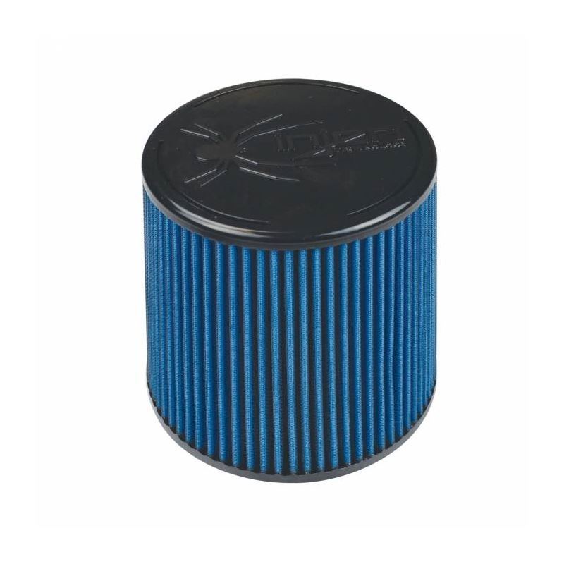 Injen SuperNano-Web dry filter w/ Sur-Loc and filter minder nipple P/N X-1065-BB (X-1125-BB)