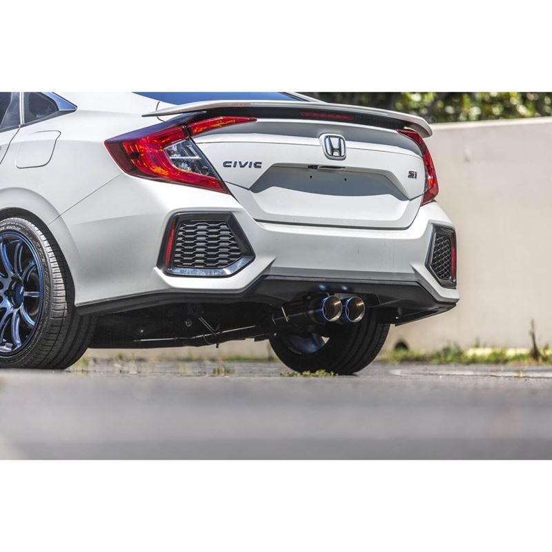 Ark Performance DT-S Exhaust System- Polished Tip, for 2017+ Honda Civic Si Sedan (SM0606-0117D)