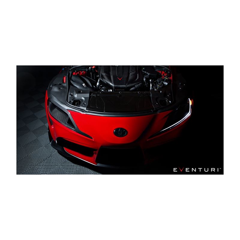 Eventuri Toyota A90 Supra Black Carbon Headlamp Duct (EVE-A90-CF-HDP)