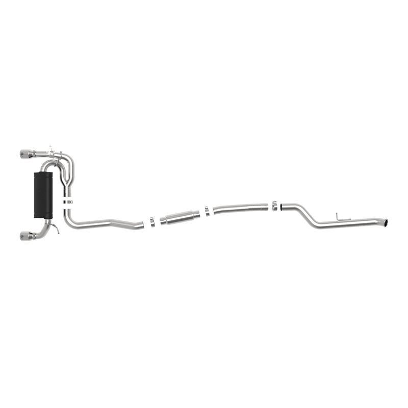 aFe MACH Force-XP 3 IN to 2-1/2 IN 304 Stainless Steel Cat-Back Exhaust Polished (49-36347-P)