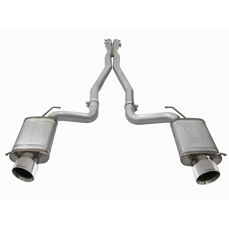 aFe MACH Force-Xp 3 IN 304 Stainless Steel Cat-Back Exhaust System w/Polished Tip (49-34063-P)