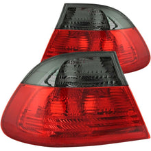 Load image into Gallery viewer, ANZO USA 2000-2003 BMW 3 Series E46 Taillights Red/Smoke - Outer (221202)